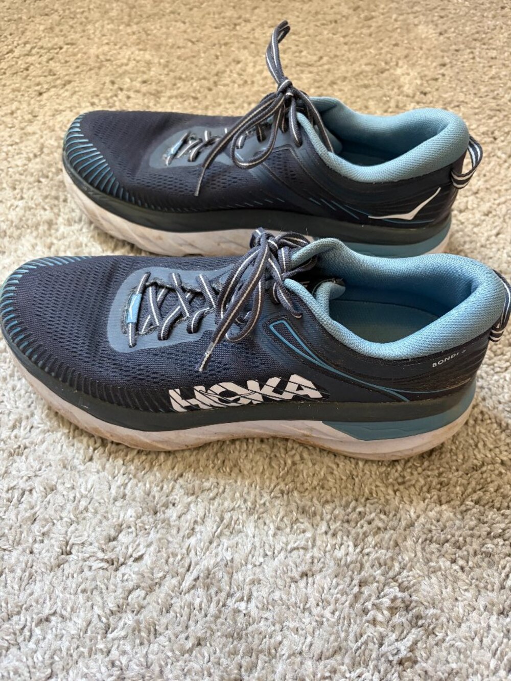 Hoka Bondi 7 Men's Running Shoes - Size 10